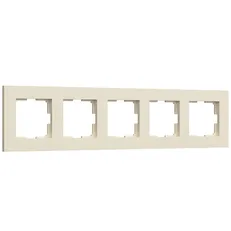 Изображение Рамка на 5 постов Slab (айвори софт) W0052962