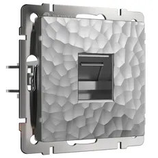 Изображение Розетка Ethernet RJ-45 Hammer (серебряный) W1281006