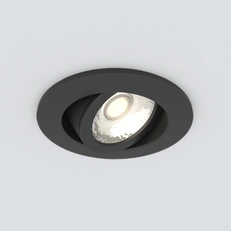 Фото товара Встраиваемый точечный светильник Visio R 5W 4200K черный 15272/LED