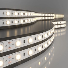 Фото товара Светодиодная лента Лента светодиодная 24V 14,4W 60Led 5050 IP20 теплый белый, 5м